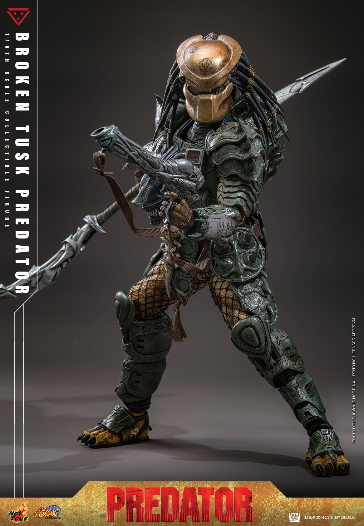 Hot Toys 1/6th - Predator (Broken Tusk) - Image 7