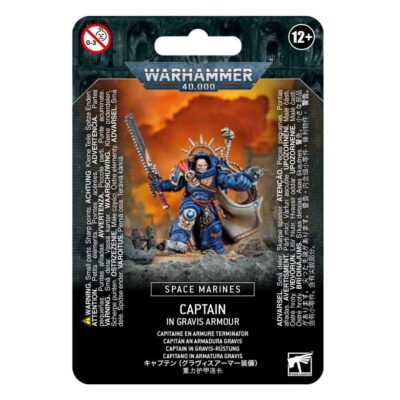 Warhammer 40k - Space Marines - Captain in Gravis Armour
