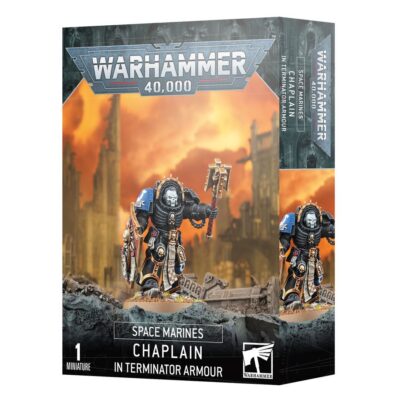 Warhammer 40k - Space Marines - Chaplain in Terminator Armour
