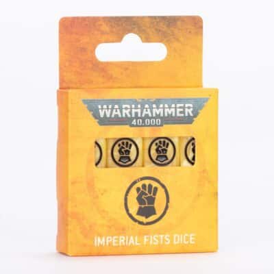 Warhammer 40k - Imperial Fists Dice