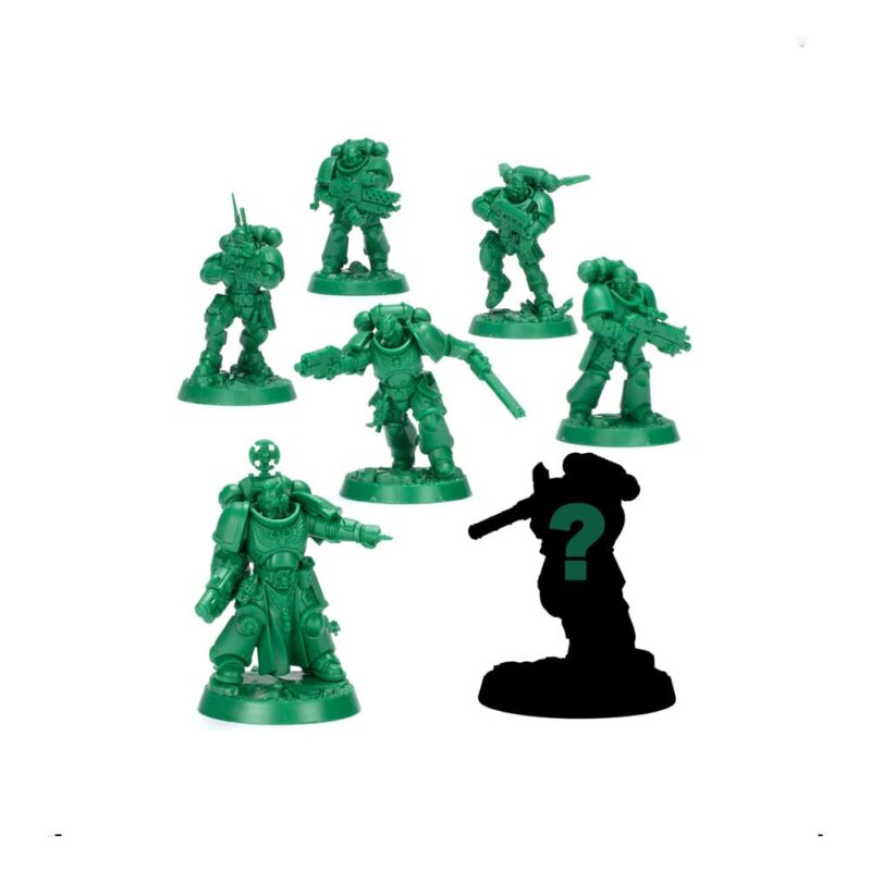 Warhammer Heroes Miniatures Dark Angels Display (8) - The Jedi