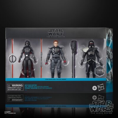 Star Wars Black Series - Jedi: Fallen Order 3-Pack (Second Sister, Cal Kestis, Purge Trooper)