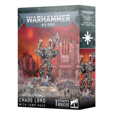 Warhammer 40k - Chaos Lord with Jump Pack
