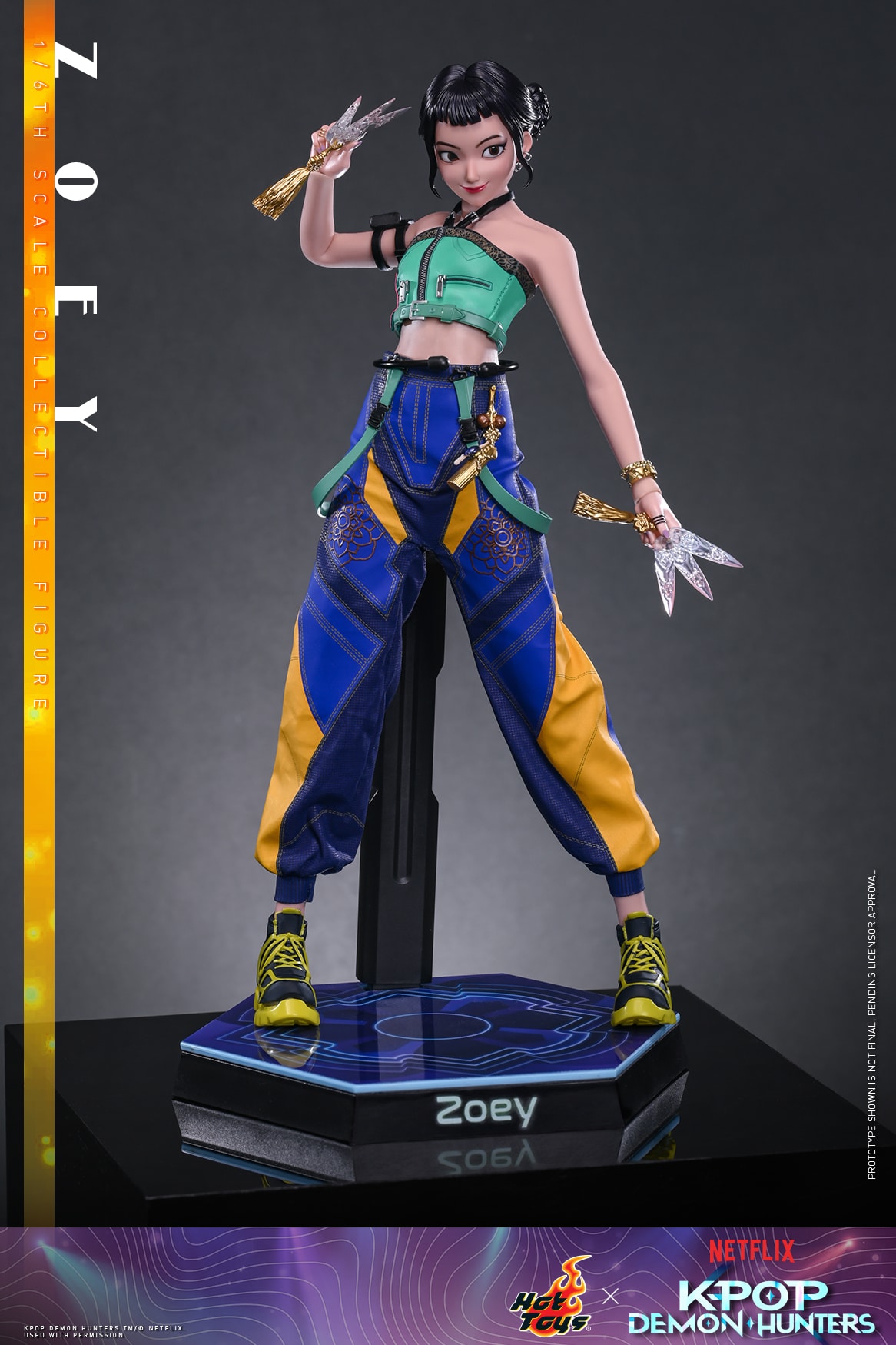 Hot Toys 1/6th - Zoey - KPop Demon Hunters - Image 7