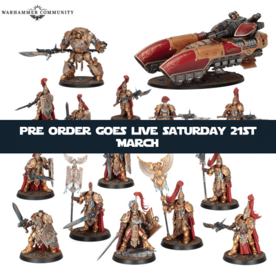 Horus Heresy - Legio Custodes Battleforce