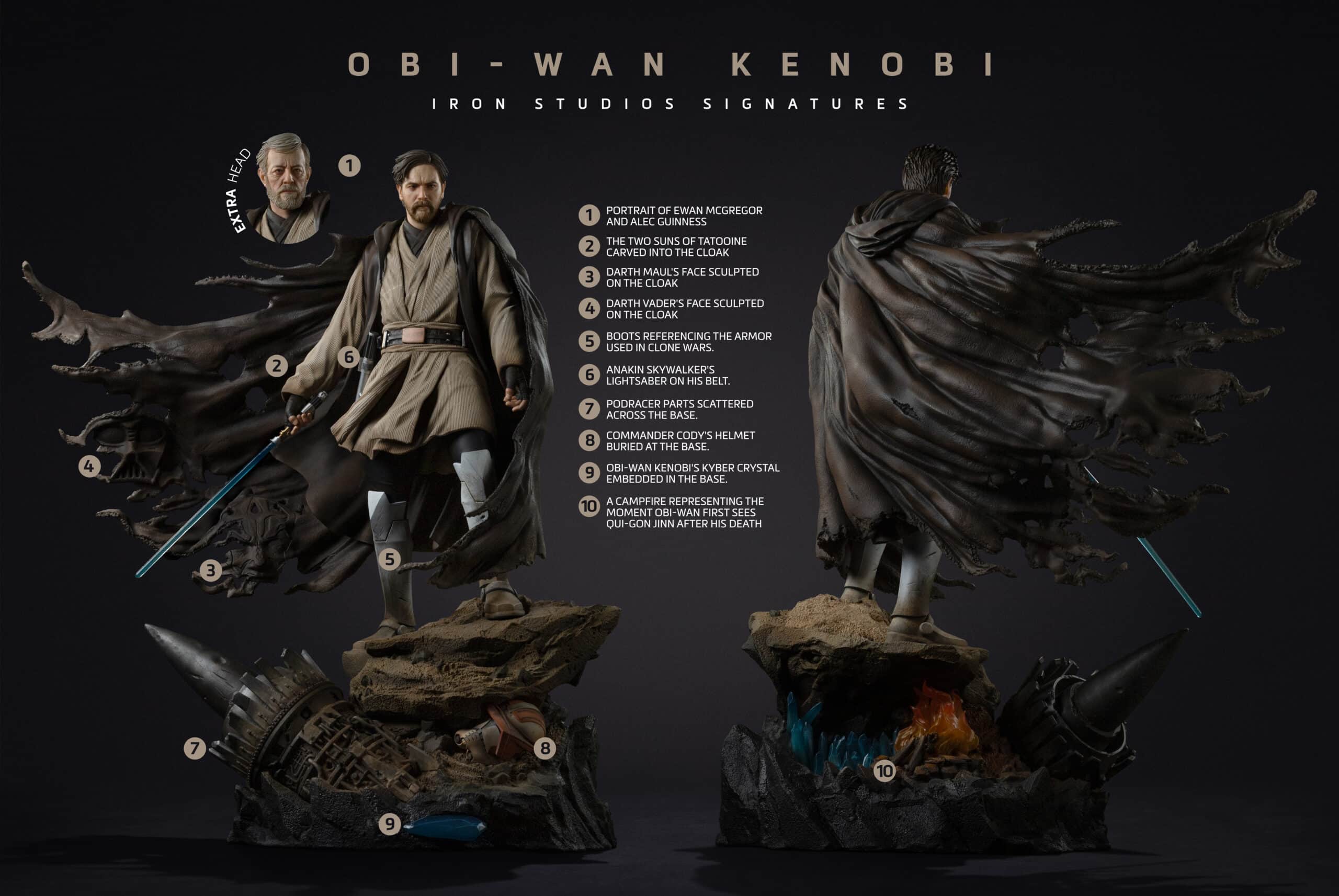 Obi-Wan (Signatures) Legacy Replica 1/4 - Image 6