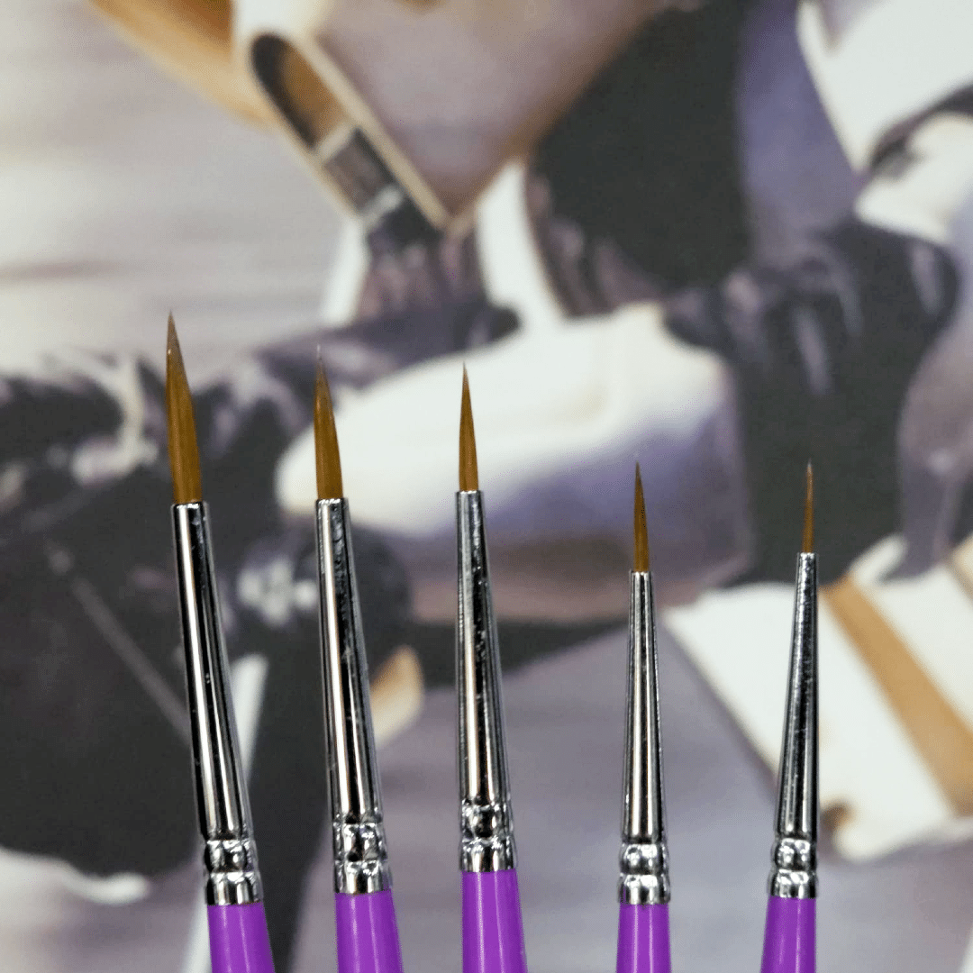 Kolinsky Brush Set of 5