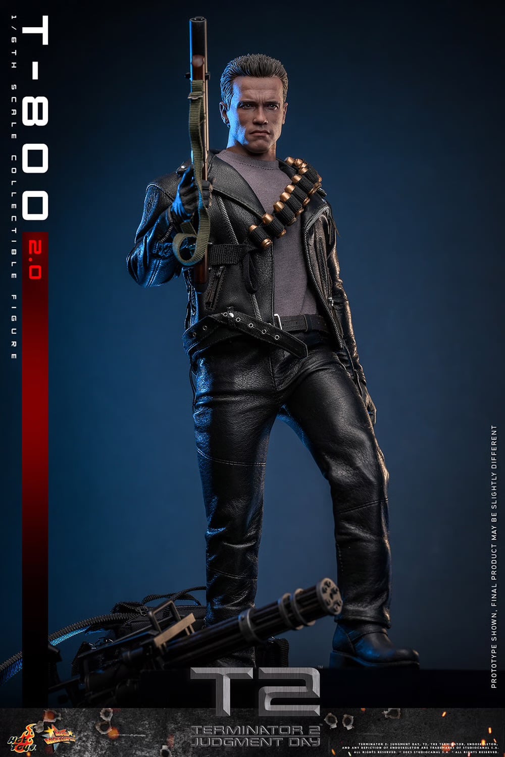 Hot Toys 1/6th - T-800 (2.0) - Terminator 2: Judgment Day - Image 9