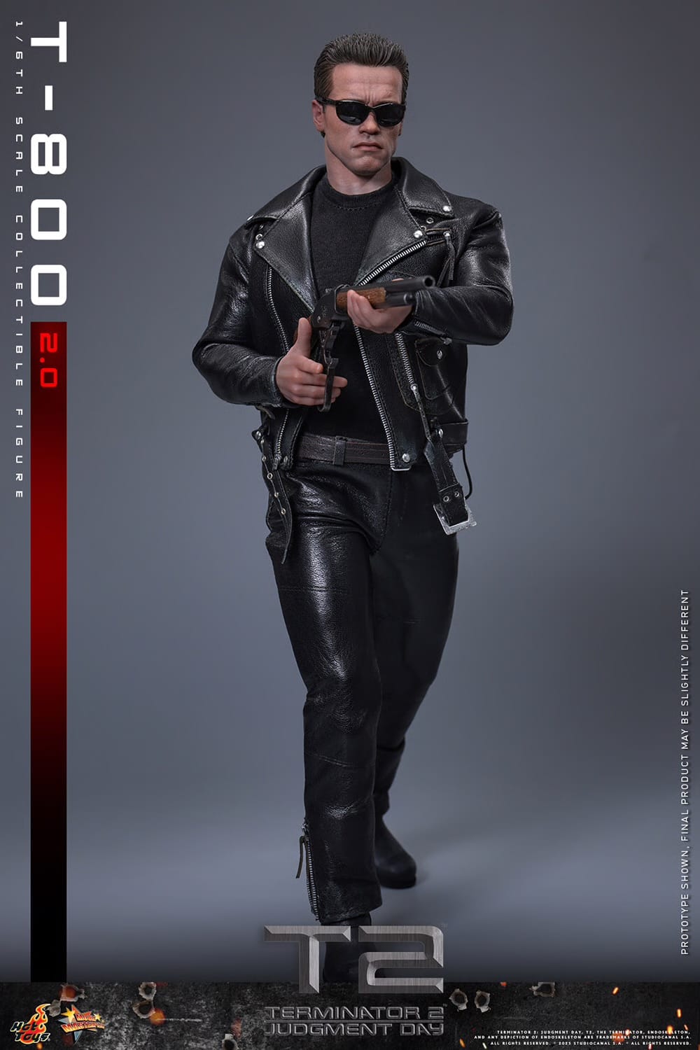 Hot Toys 1/6th - T-800 (2.0) - Terminator 2: Judgment Day - Image 8