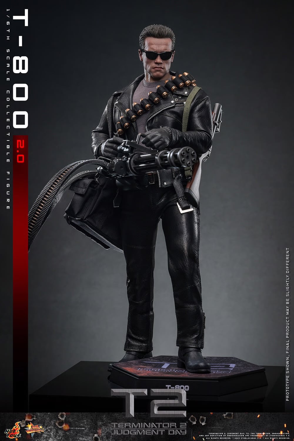 Hot Toys 1/6th - T-800 (2.0) - Terminator 2: Judgment Day - Image 7