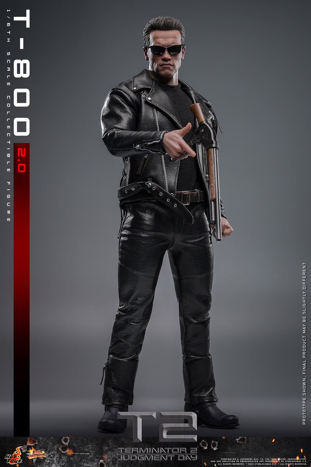 Hot Toys 1/6th - T-800 (2.0) - Terminator 2: Judgment Day - Image 6