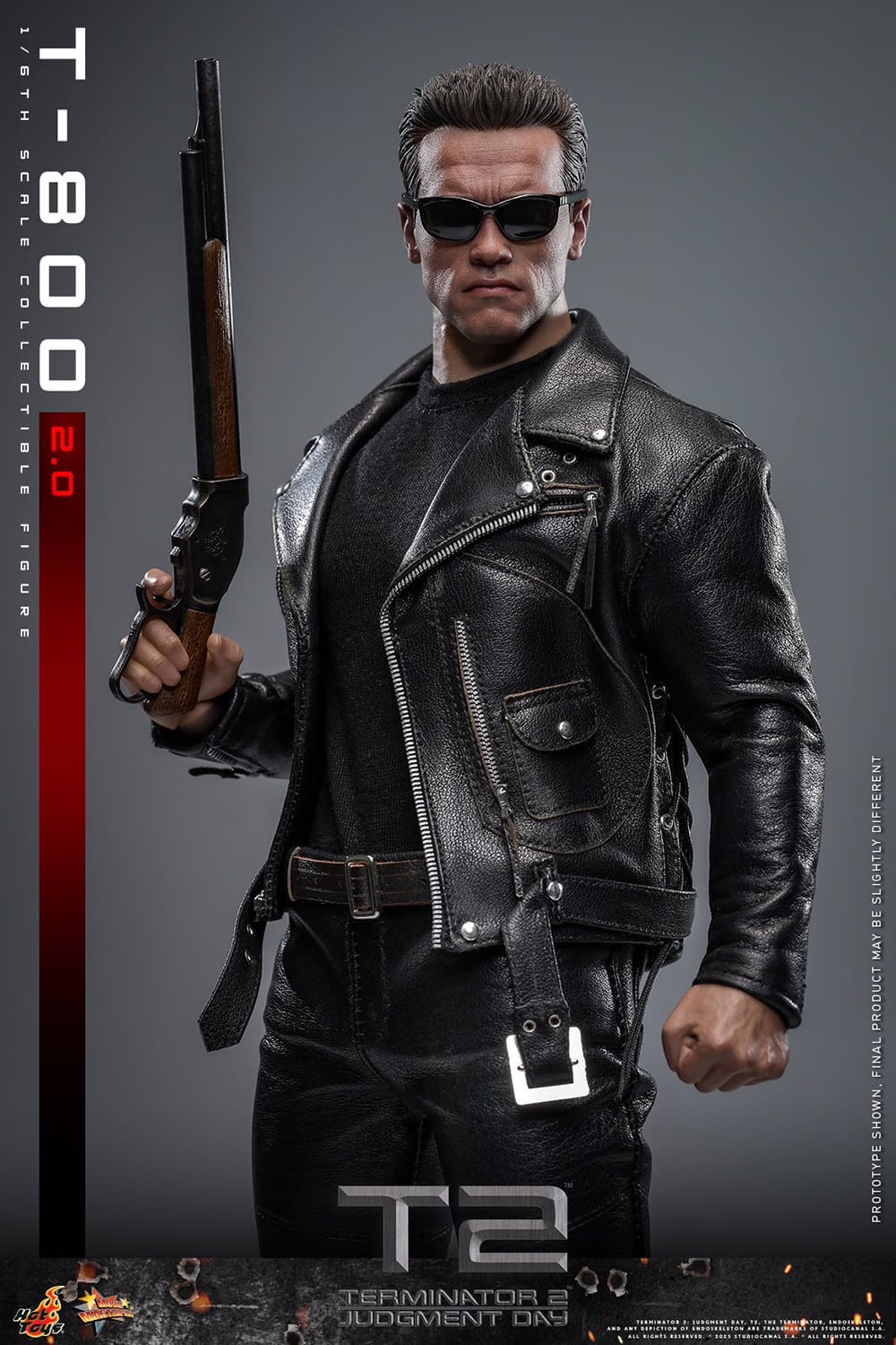 Hot Toys 1/6th - T-800 (2.0) - Terminator 2: Judgment Day - Image 3