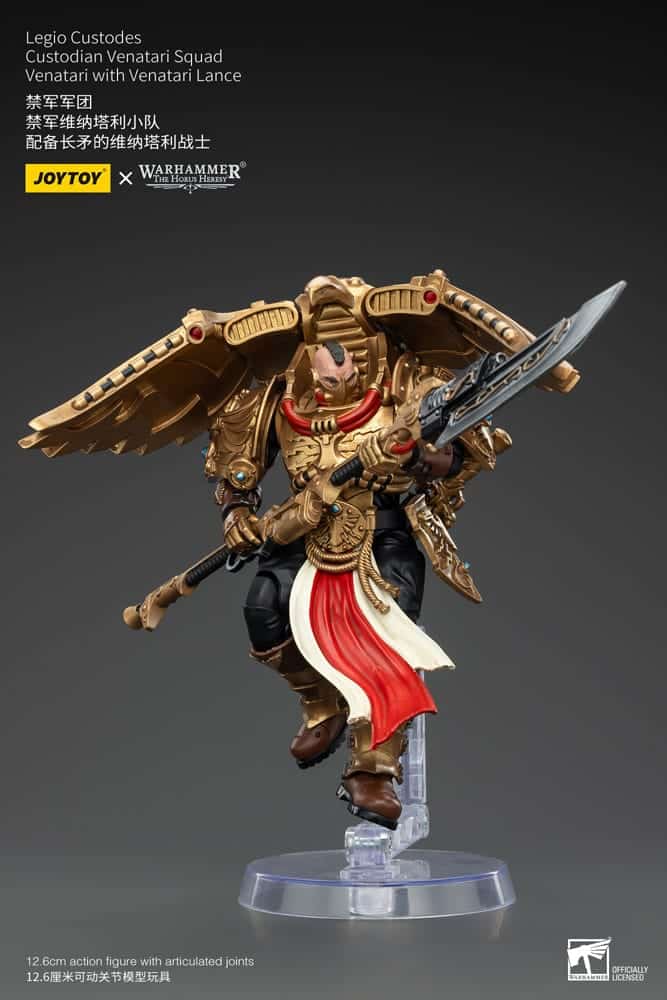 Joy Toy - Warhammer - Custodian Venatari with Venatari Lance - Image 3