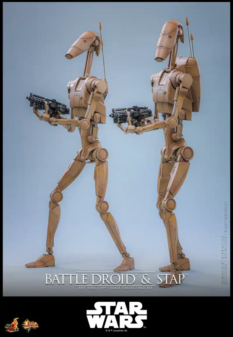 Battle Droid & STAP Sixth Scale Collectible Set | Star Wars: The