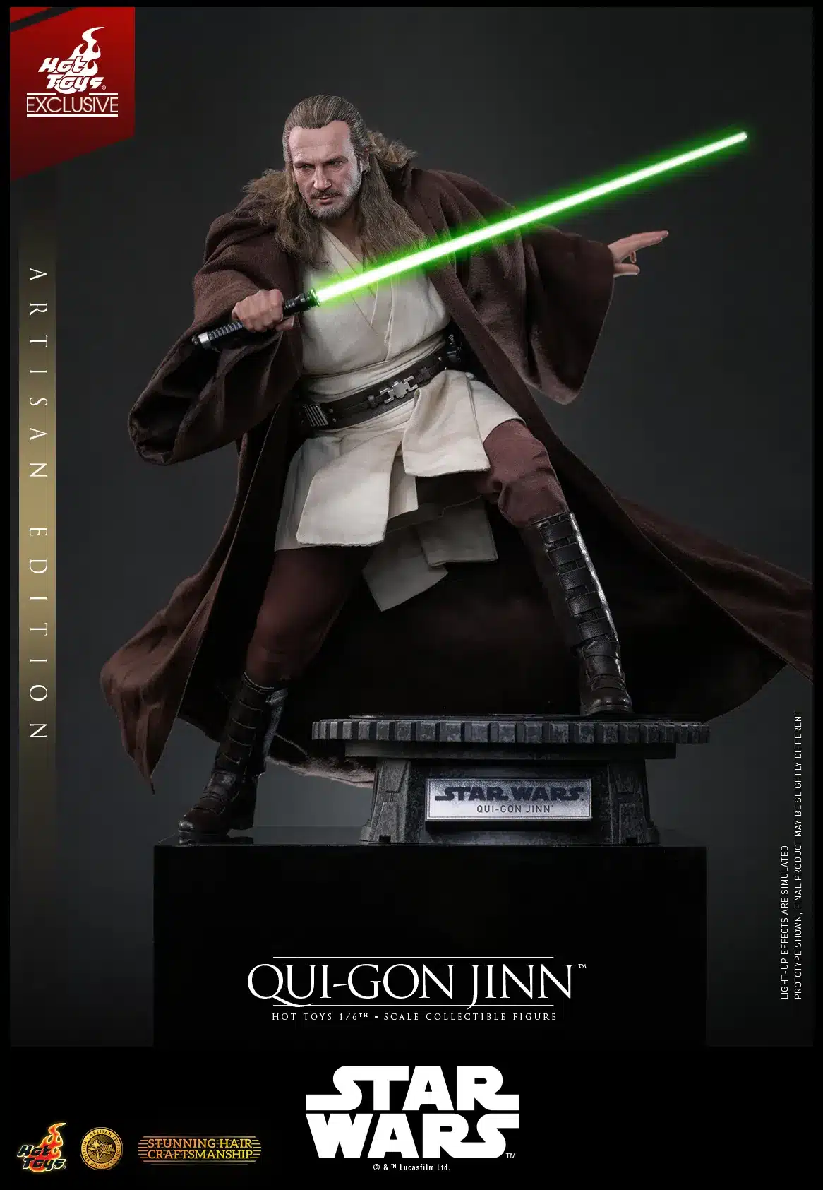Hot Toys - Qui-Gon Jinn (Artisan Edition Exclusive) - Image 6