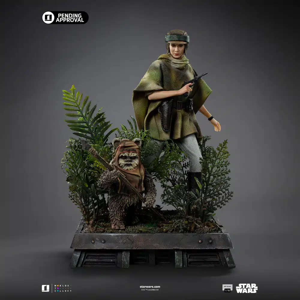 Princess Leia and Wicket - Art Scale 1/10 - Image 6