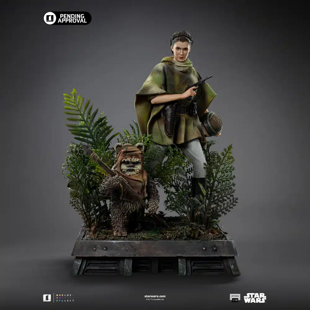 Princess Leia and Wicket - Art Scale 1/10 - Image 8