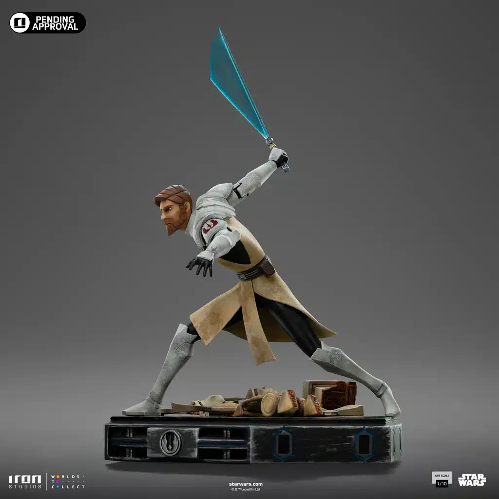 Obi-Wan Kenobi – Star Wars: Clone Wars - Art Scale 1/10 - Image 3