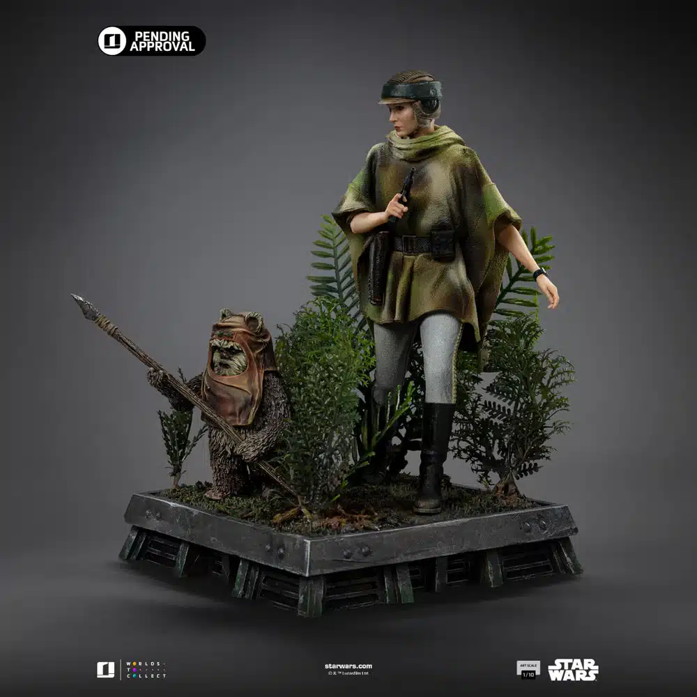 Princess Leia and Wicket - Art Scale 1/10 - Image 10