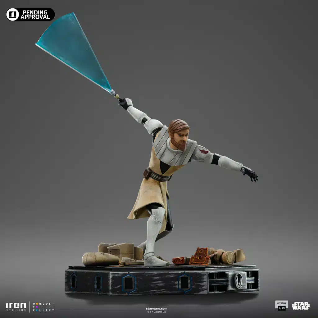 Obi-Wan Kenobi – Star Wars: Clone Wars - Art Scale 1/10 - Image 4