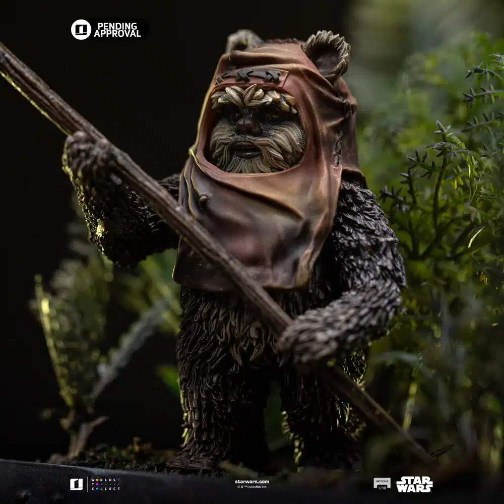 Princess Leia and Wicket - Art Scale 1/10 - Image 11