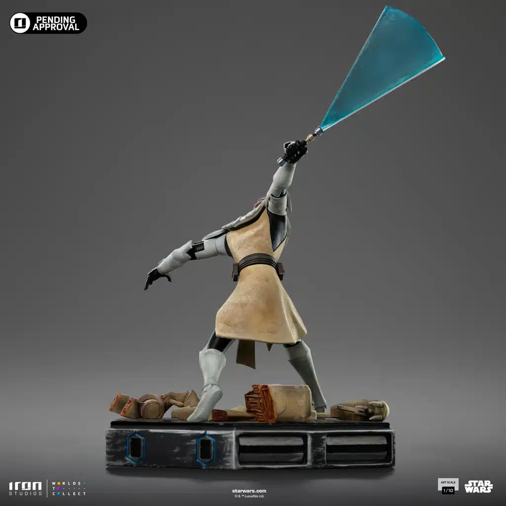 Obi-Wan Kenobi – Star Wars: Clone Wars - Art Scale 1/10 - Image 5