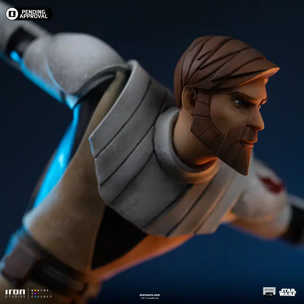 Obi-Wan Kenobi – Star Wars: Clone Wars - Art Scale 1/10 - Image 9