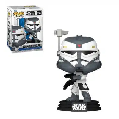Star Wars POP! Commander Wolffe & FREE Protector Case (850)