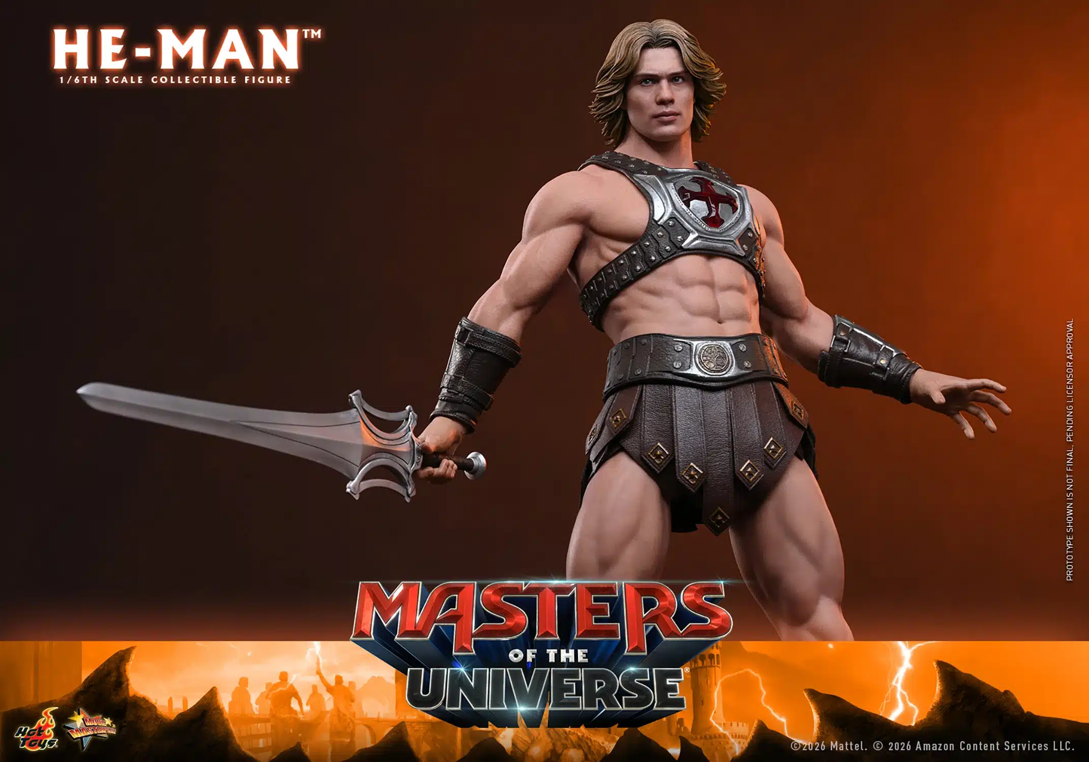Hot Toys 1/6th - Masters of the Universe - He-Man - Image 7