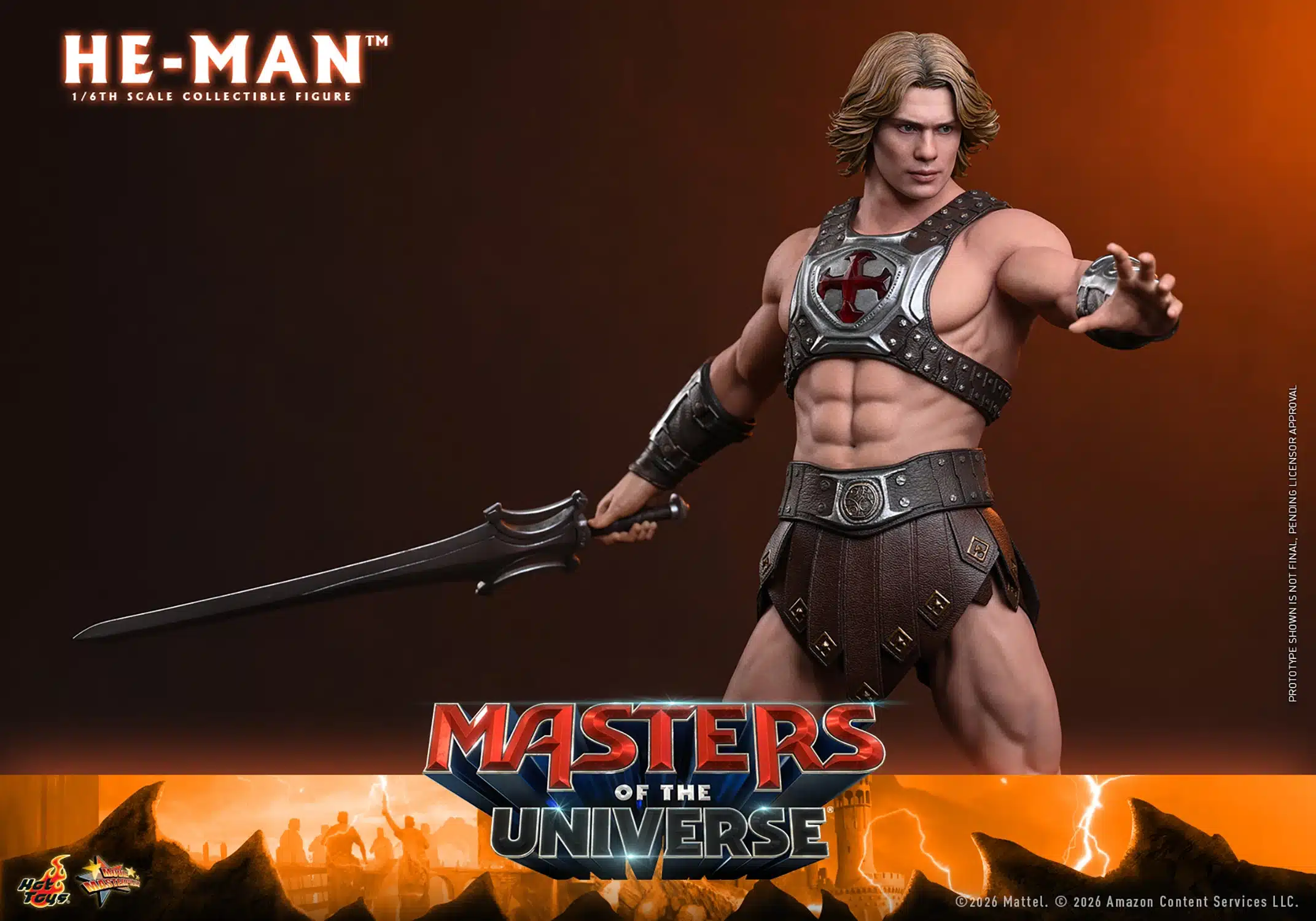 Hot Toys 1/6th - Masters of the Universe - He-Man - Image 8