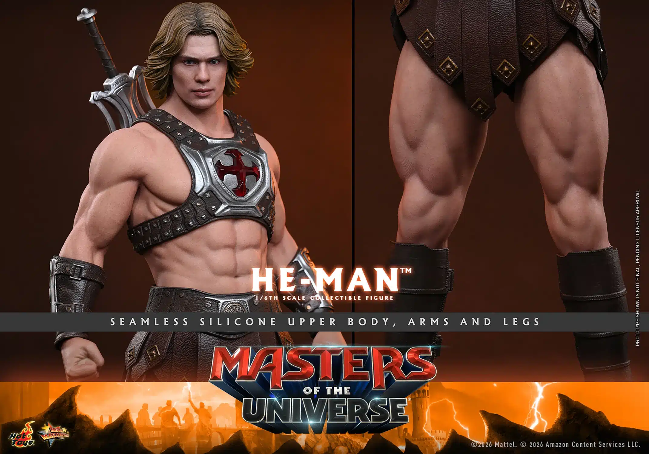 Hot Toys 1/6th - Masters of the Universe - He-Man - Image 13