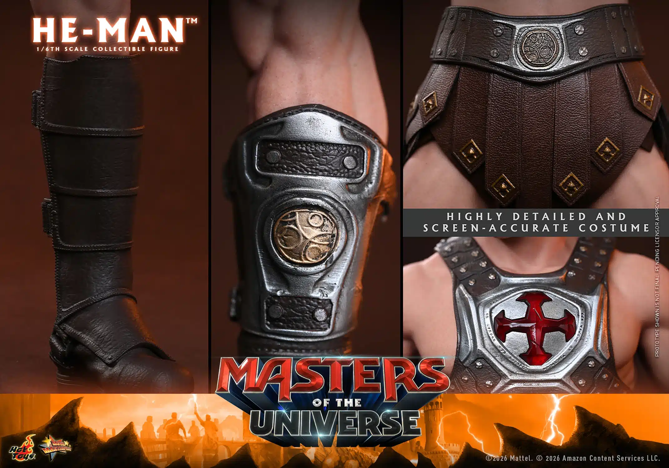 Hot Toys 1/6th - Masters of the Universe - He-Man - Image 14