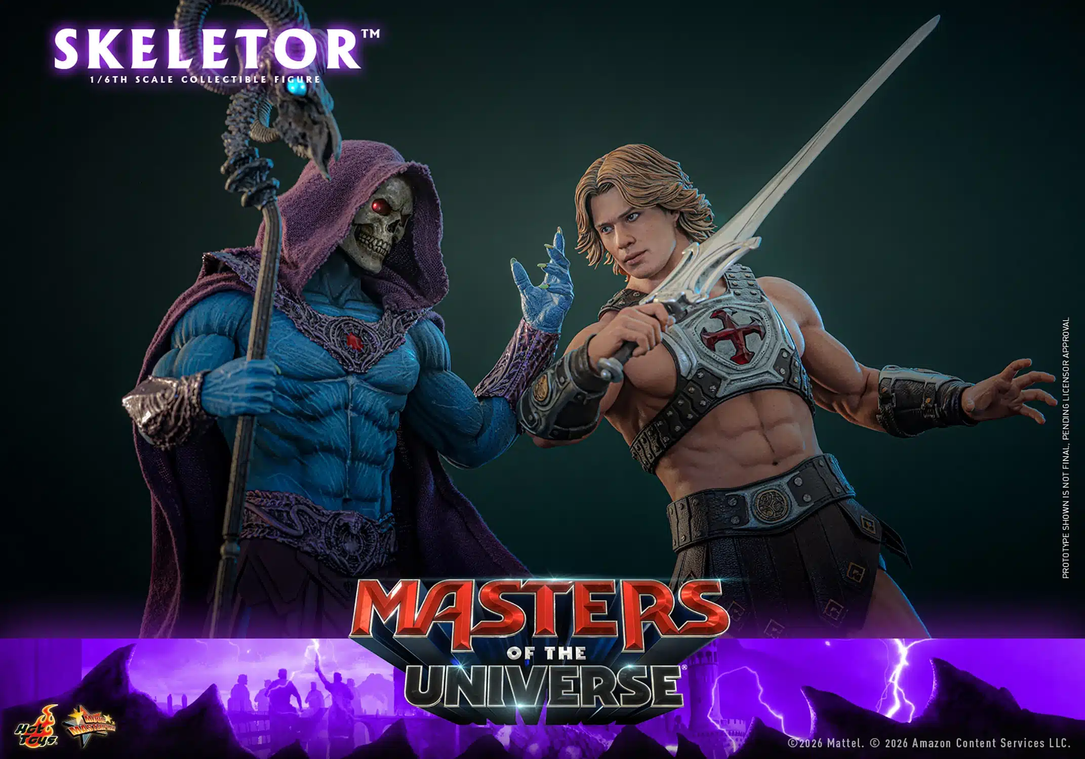 Hot Toys 1/6th - Masters of the Universe - Skeletor - Image 11