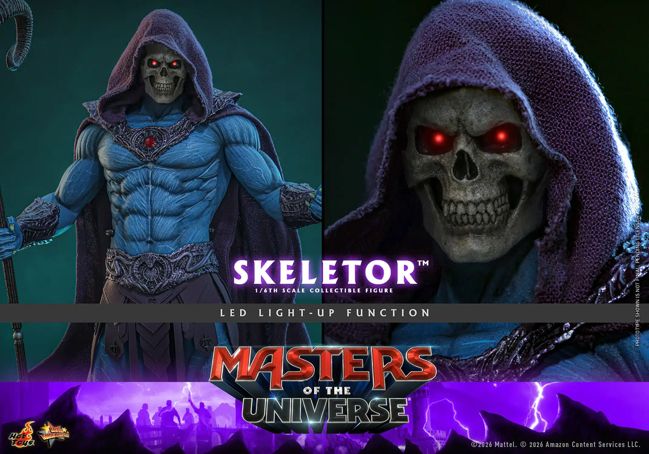 Hot Toys 1/6th - Masters of the Universe - Skeletor - Image 12