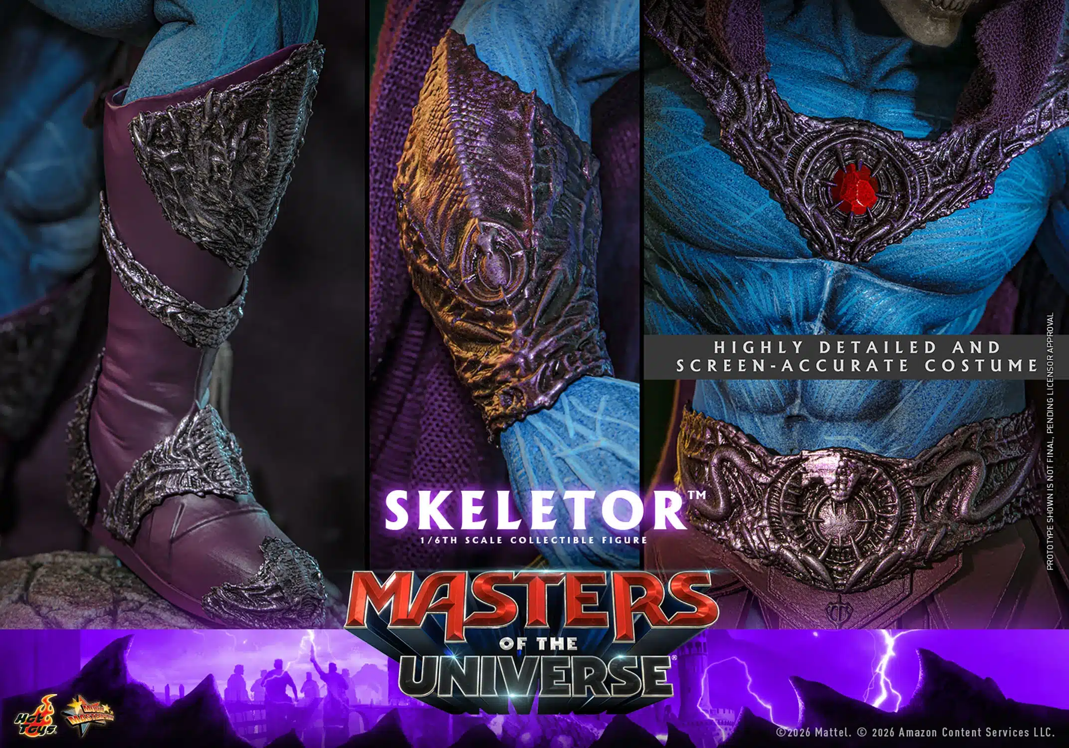 Hot Toys 1/6th - Masters of the Universe - Skeletor - Image 13