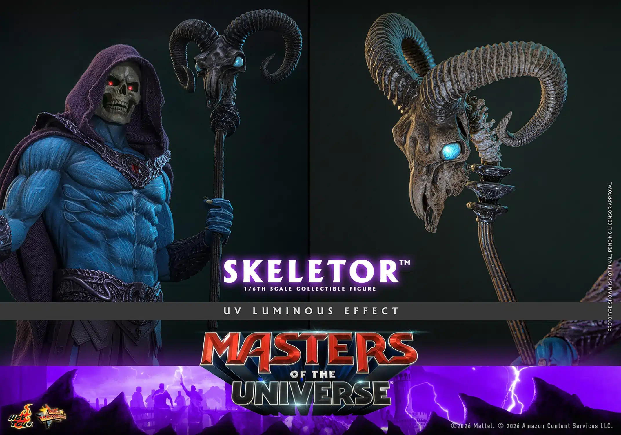 Hot Toys 1/6th - Masters of the Universe - Skeletor - Image 2