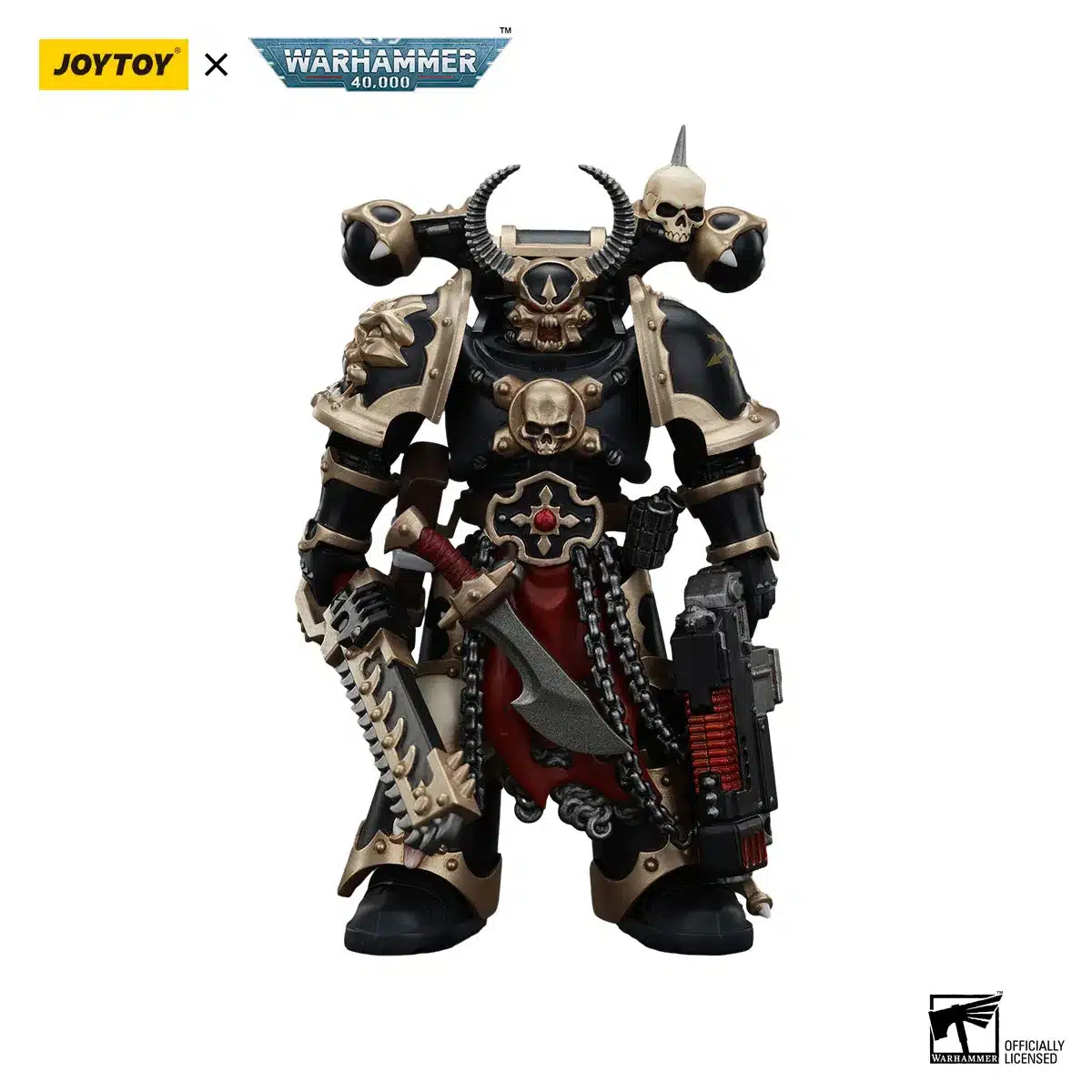 Joy Toy - Warhammer - Black Legion Chosen with Combi-melta and chainsword