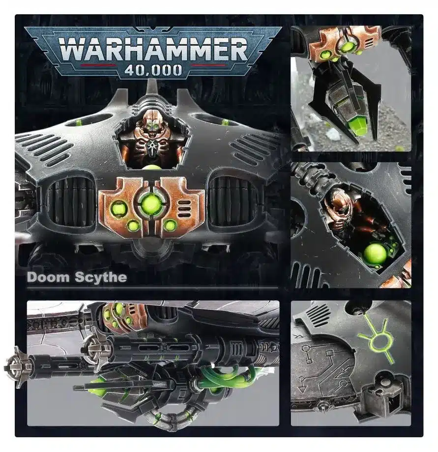 Warhammer 40k - Necrons - Night Scythe / Doom Scythe - Image 3