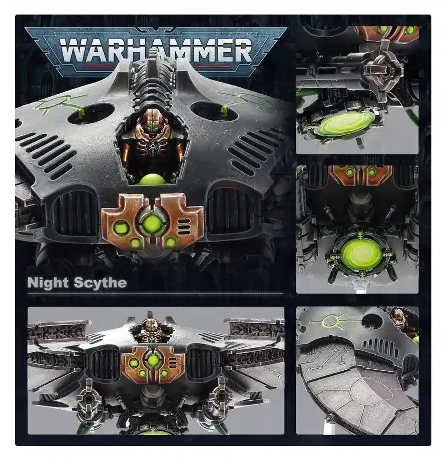 Warhammer 40k - Necrons - Night Scythe / Doom Scythe - Image 2