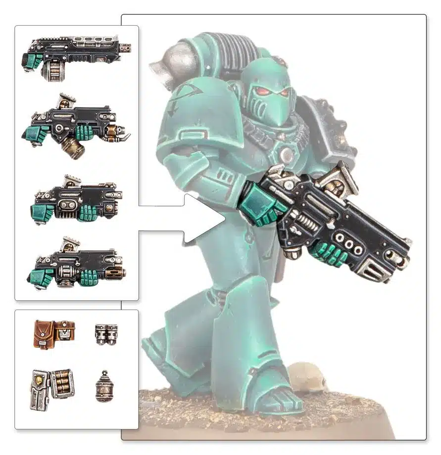 Warhammer Horus Heresy : Legiones Astartes Combi-weapons & Shotgun Upgrades - Image 3