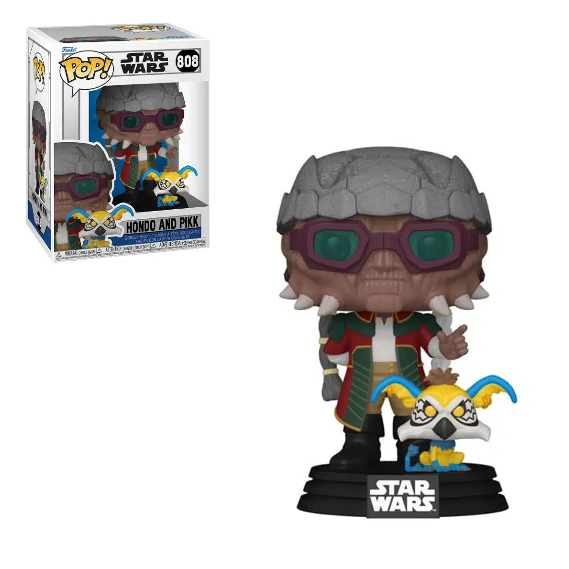 Star Wars POP! Hondo and Pikk & FREE Protector Case (808)