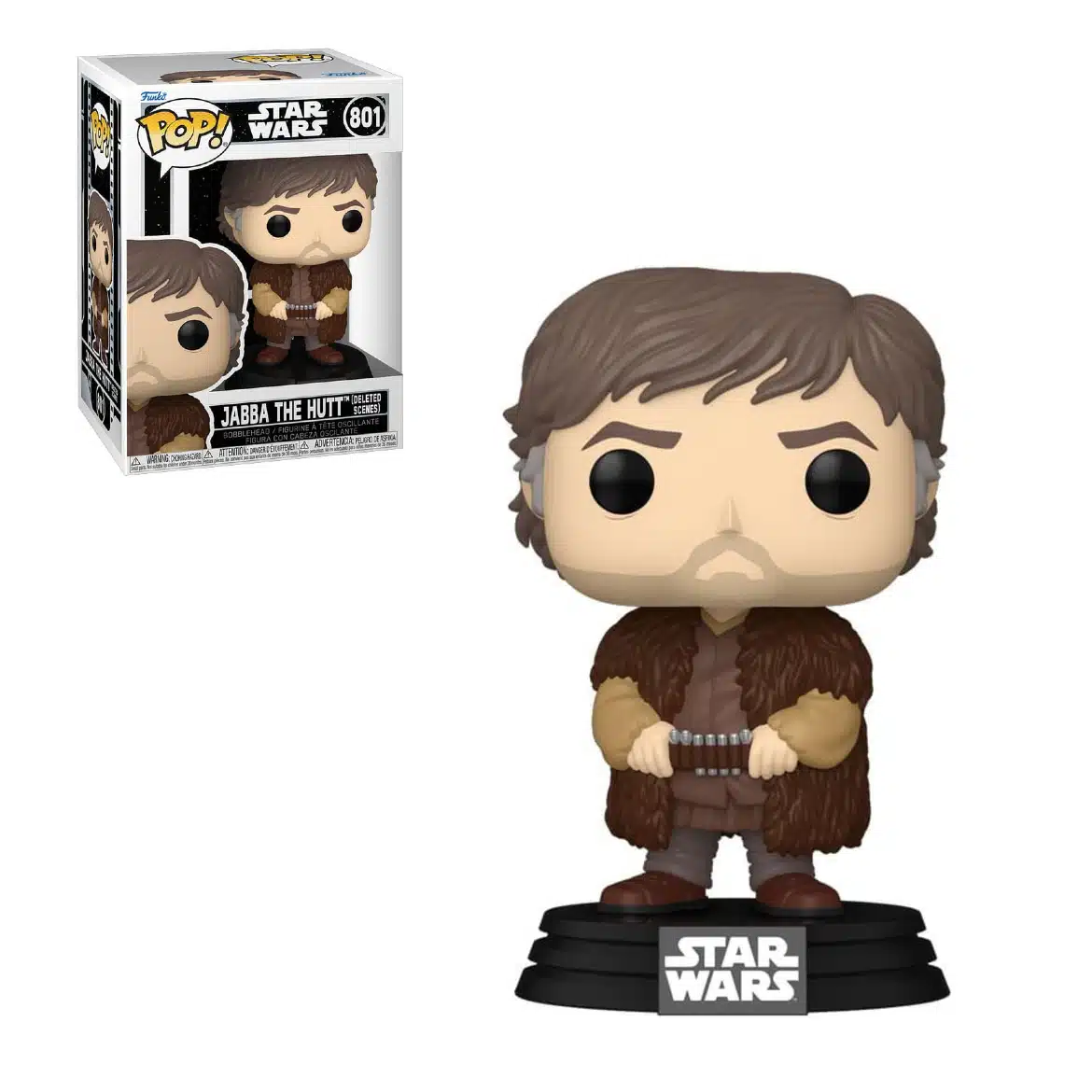 Star Wars POP! Jabba Deleted Scenes & FREE Protector Case (801)