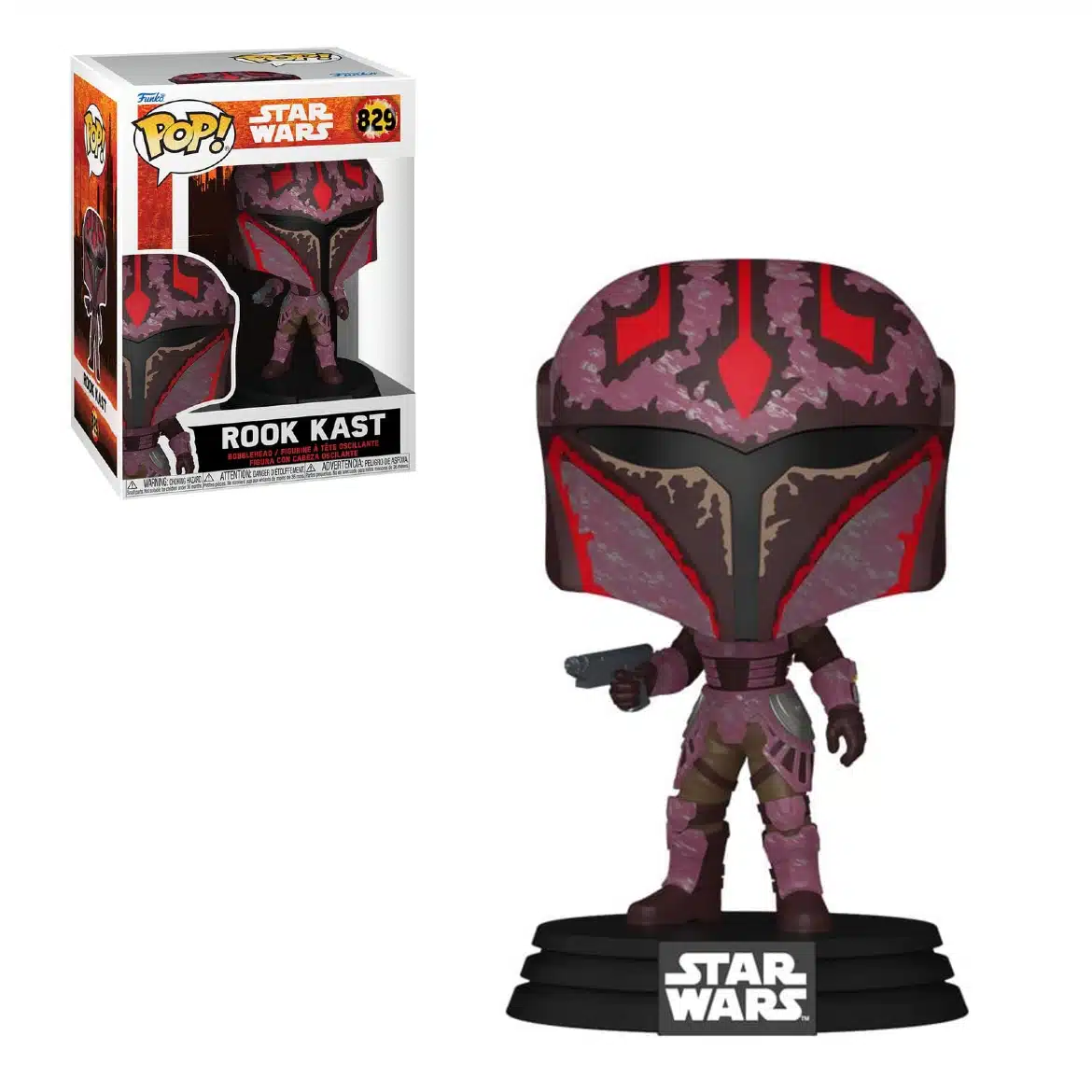 Star Wars POP! Rook Kast & FREE Protector Case (829)
