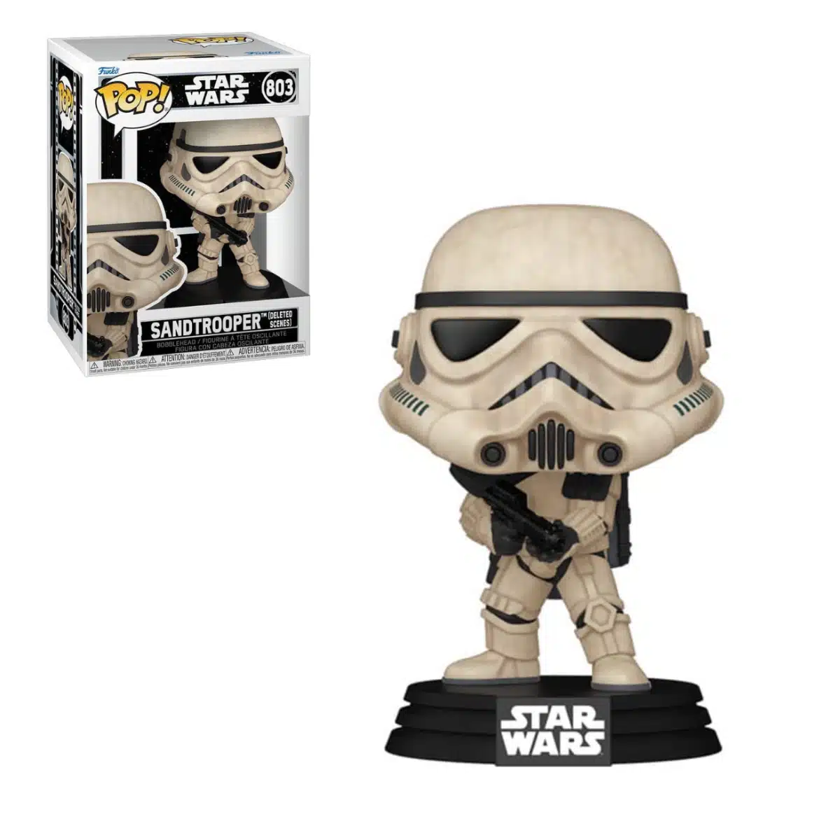Star Wars POP! Sandtrooper & FREE Protector Case (803)