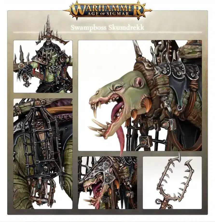 Age of Sigmar - Swampboss Skumdrekk - Image 3