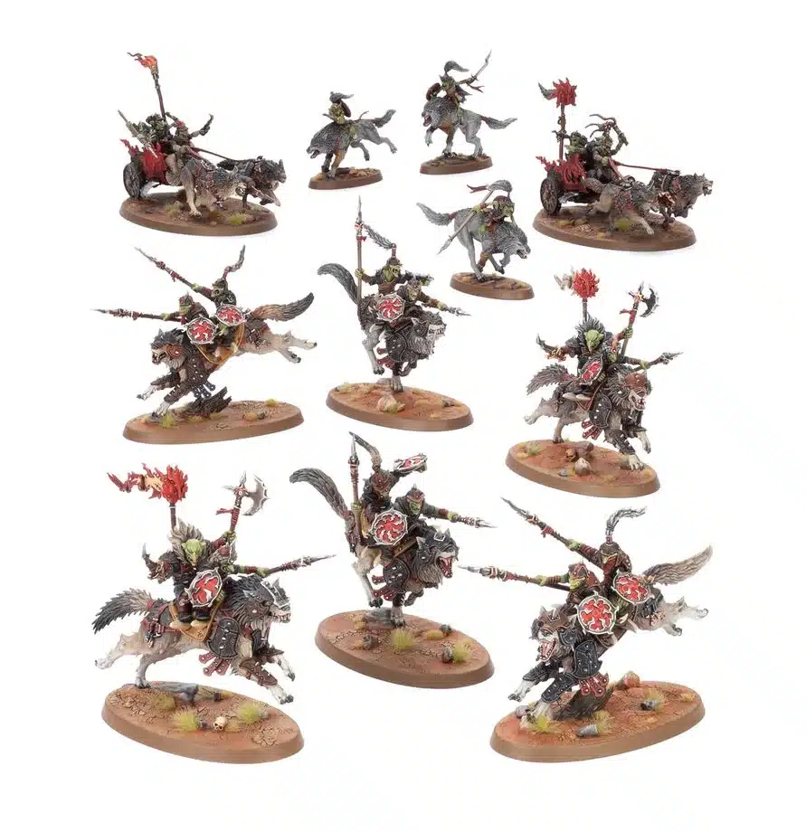 Age of Sigmar - Spearhead - Gloomspite Gitz – Snarlpack Huntaz - Image 2