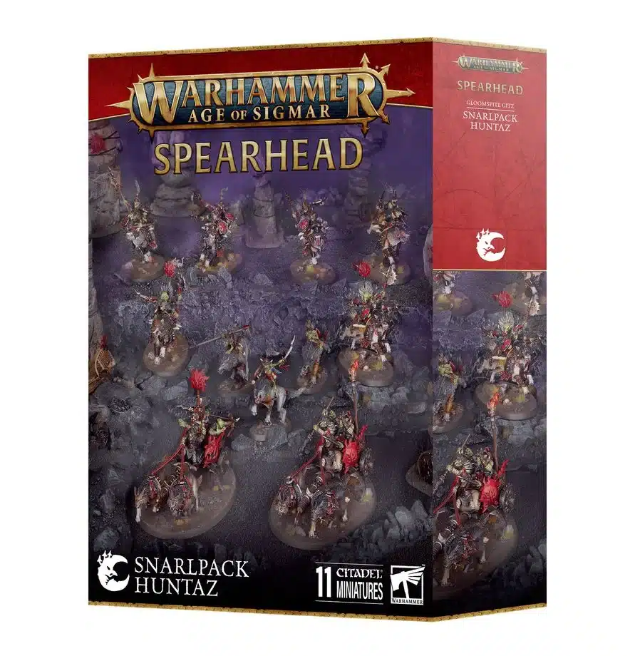 Age of Sigmar - Spearhead - Gloomspite Gitz – Snarlpack Huntaz
