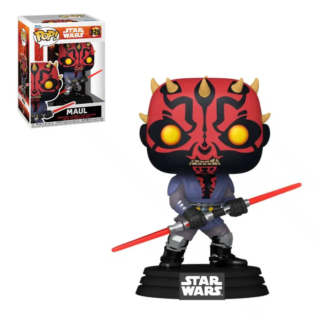 Star Wars POP! Maul Shadow Lord & FREE Protector Case (828)