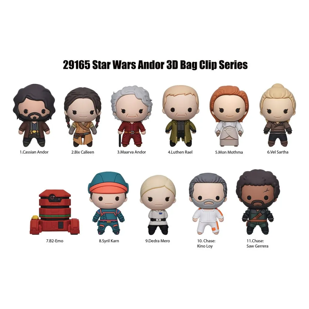 Star Wars - Andor PVC Bag Clips