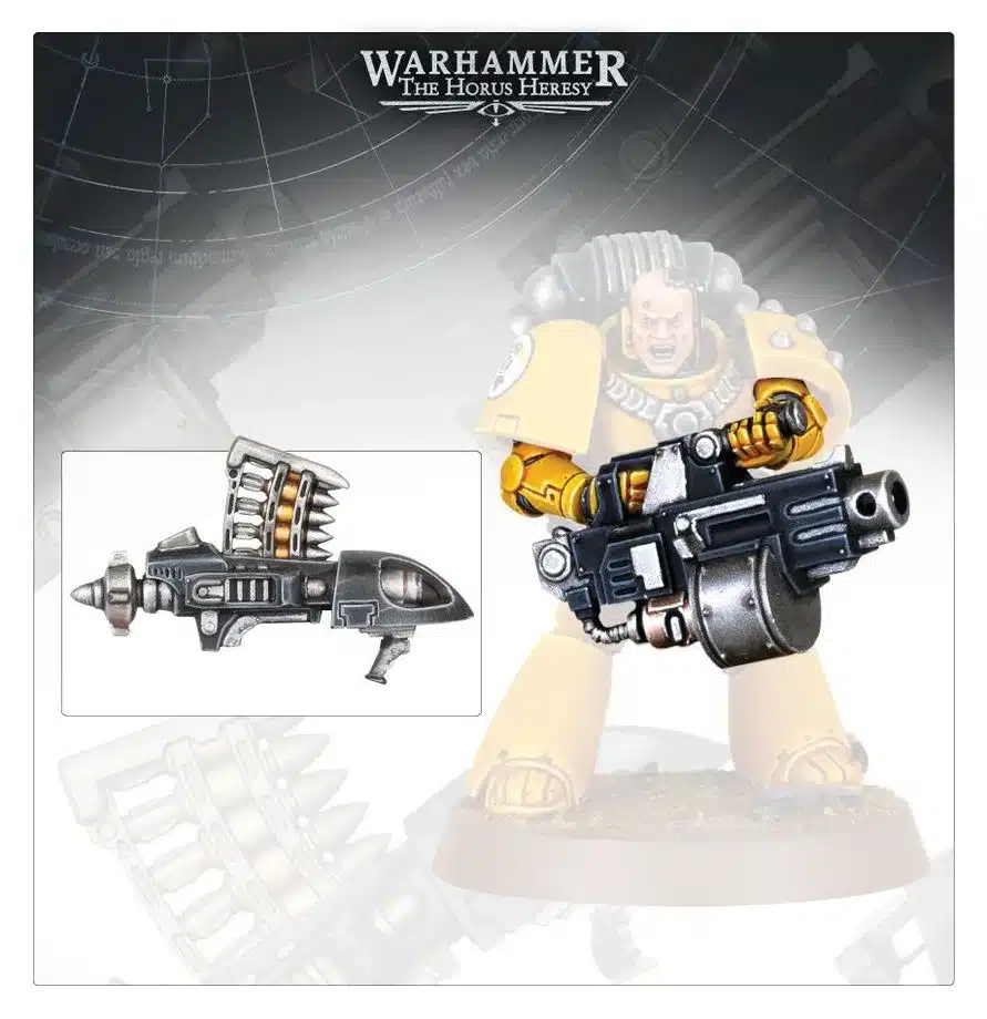 Warhammer Horus Heresy : Heavy Weapons Upgrade Set – Missile Launchers and Heavy Bolters - Image 3